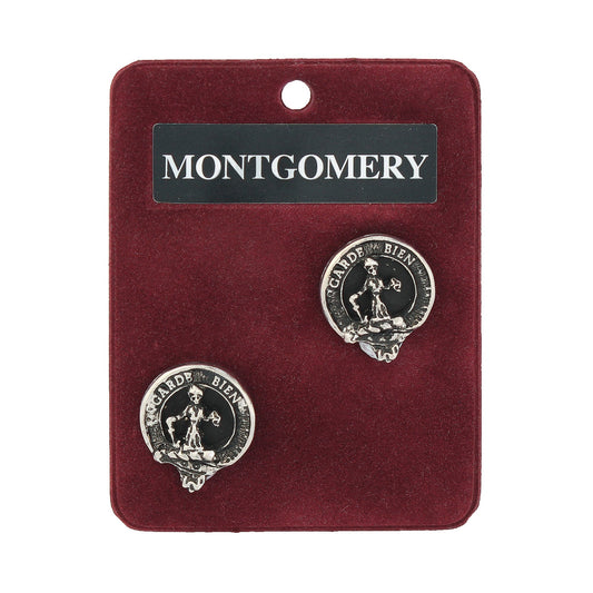 Art Pewter Cufflinks Montgomery