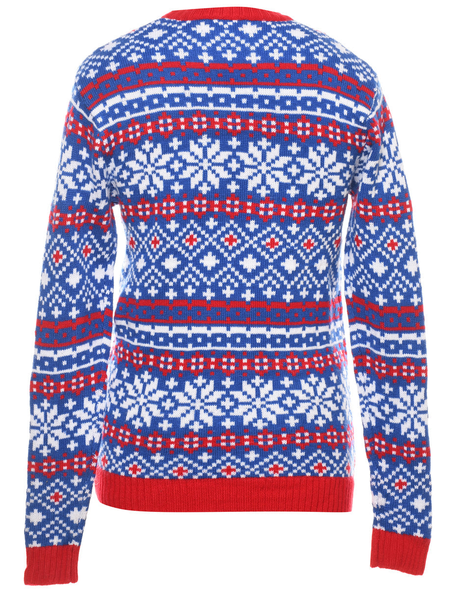 Santa Claus Christmas Jumper - S