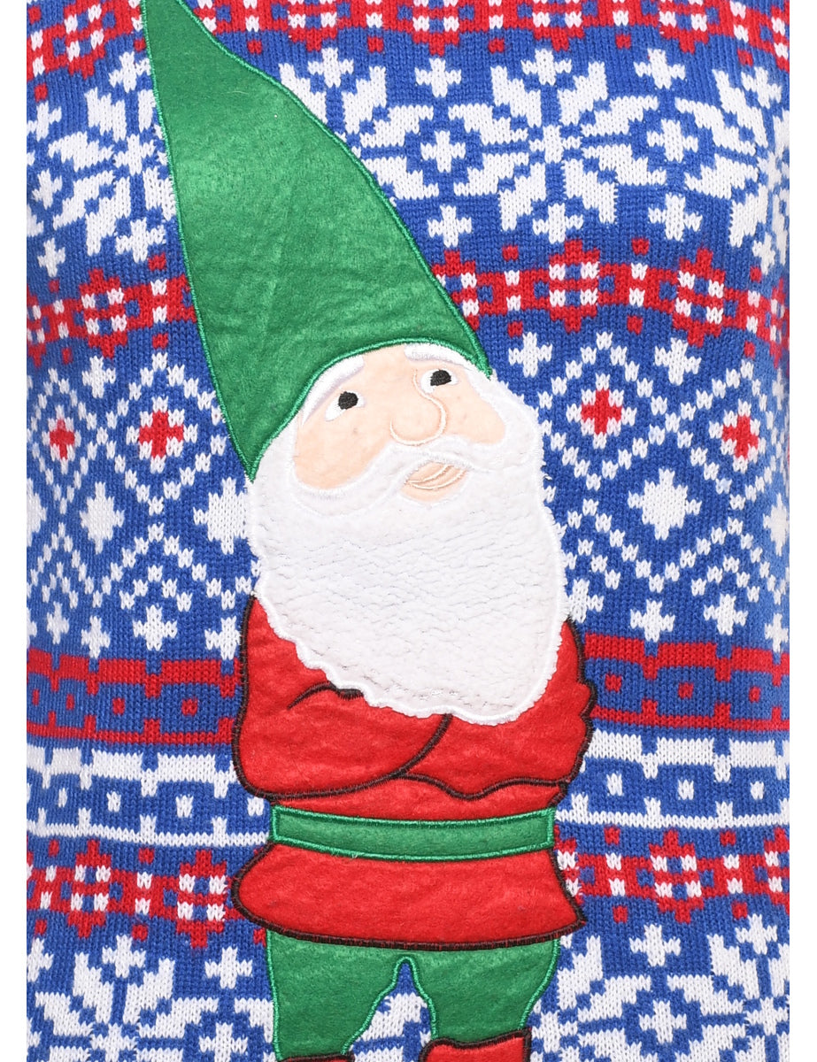 Santa Claus Christmas Jumper - S